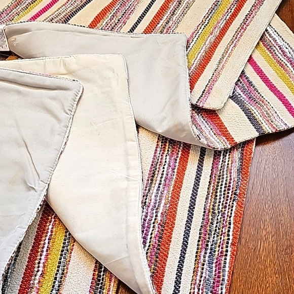 Boho loomed colorful placemats - Picture 3 of 6